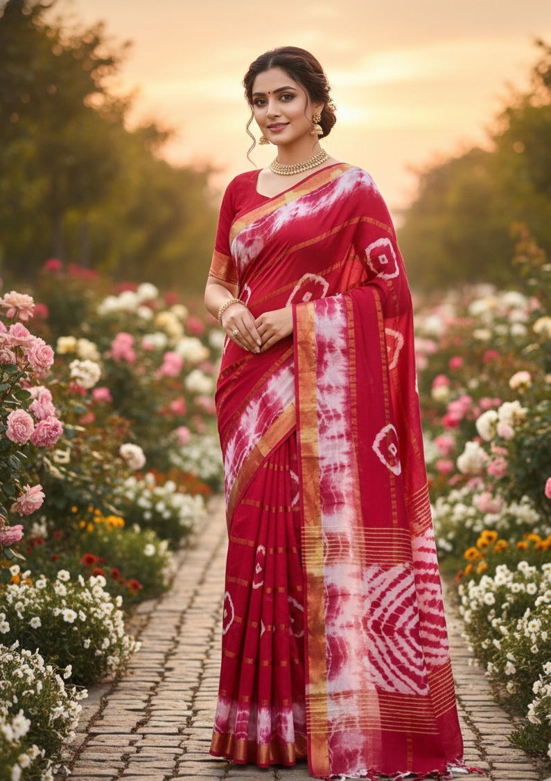 1764307220880 PURE COTTON SAREE - Image 1